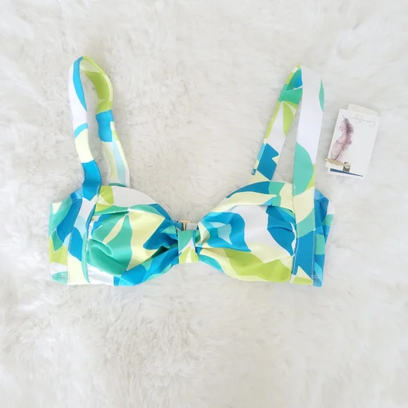 🐠JESSICA SIMPSON 3- PIECE SWIMSUIT SET SIZE M